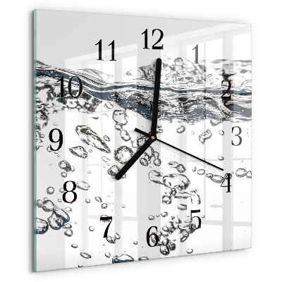 Orologio quadrato Acqua