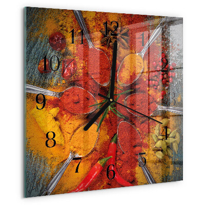 Orologio quadrato Spezie