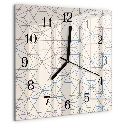 Orologio quadrato Modello geometrico
