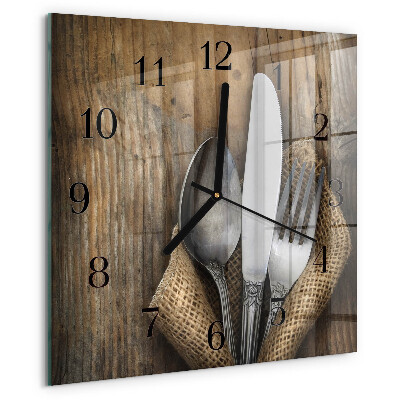 Orologio quadrato Posate