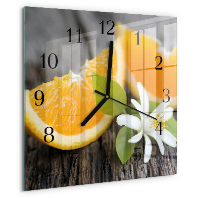 Orologio quadrato Citrico