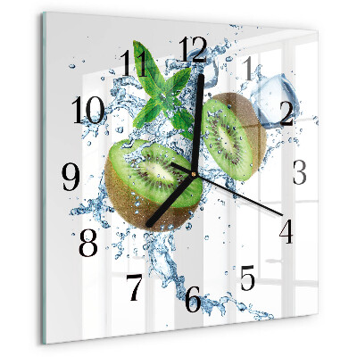 Orologio quadrato kiwi