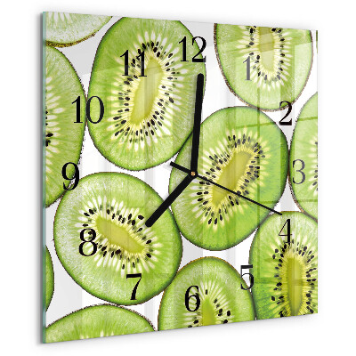 Orologio quadrato kiwi
