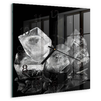 Orologio quadrato cubetti di ghiaccio