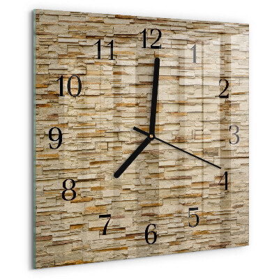Orologio quadrato Pietra decorativa