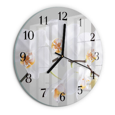 Orologio rotondo Orchidea