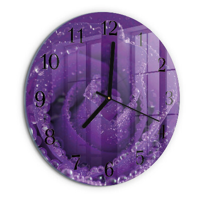 Orologio rotondo Rosa