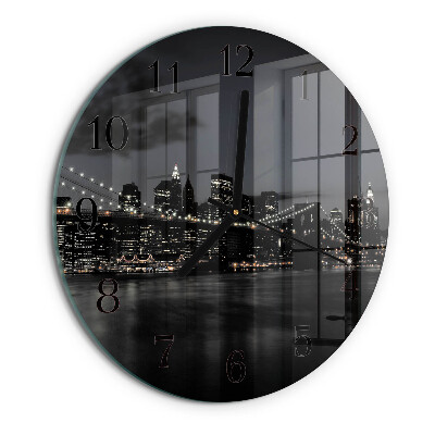Orologio rotondo Ponte orizzontale