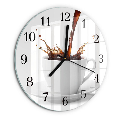 Orologio rotondo Tazza di caffè