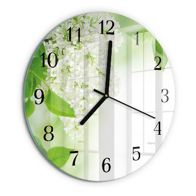 Orologio rotondo Foglie