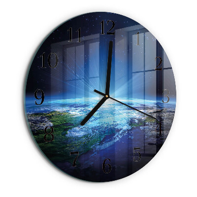Orologio rotondo L'universo della Terra