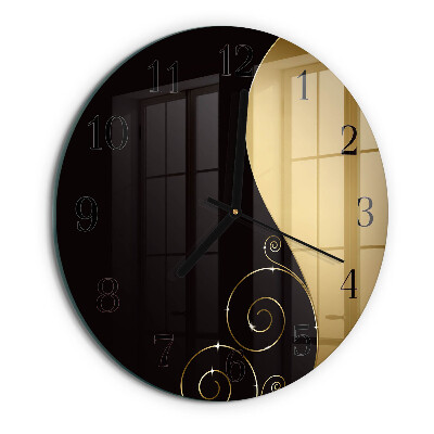 Orologio rotondo Arte astratta