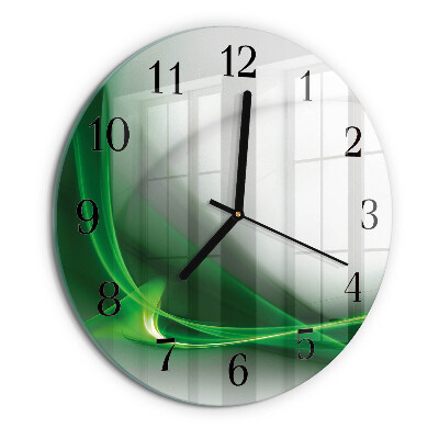 Orologio rotondo Linee astratte