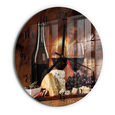 Orologio rotondo Vino