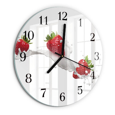 Orologio rotondo Fragola