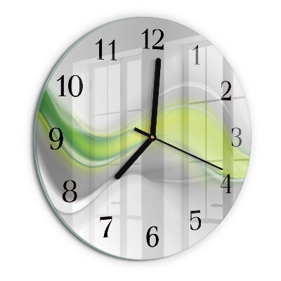Orologio rotondo Onde di colore