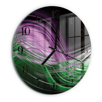 Orologio rotondo Arte astratta