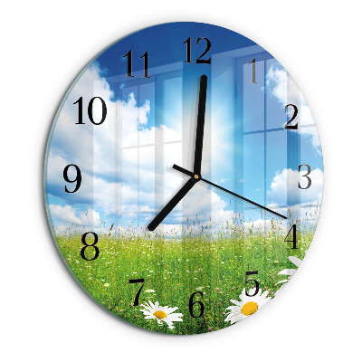 Orologio rotondo Fiori di ciliegio