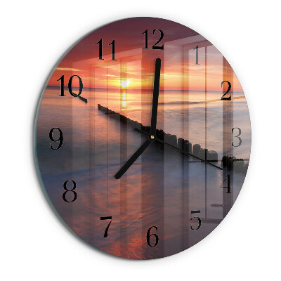 Orologio rotondo Sole del Mare