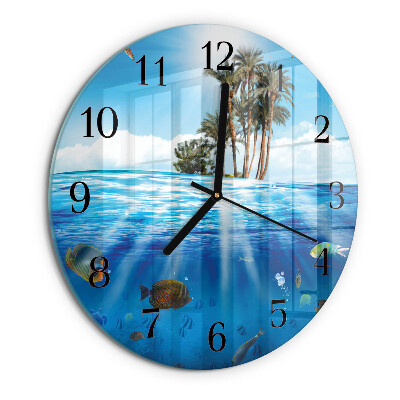 Orologio rotondo Isola dei Pesci