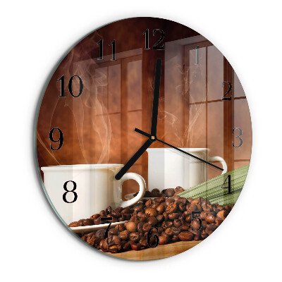 Orologio rotondo Tazze da caffè