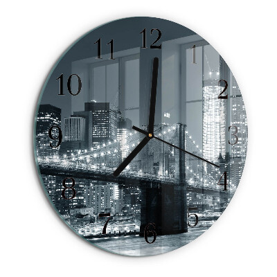 Orologio rotondo Ponte orizzontale