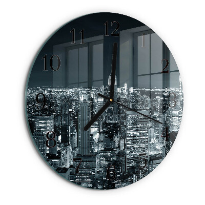 Orologio rotondo Notte dell'orizzonte