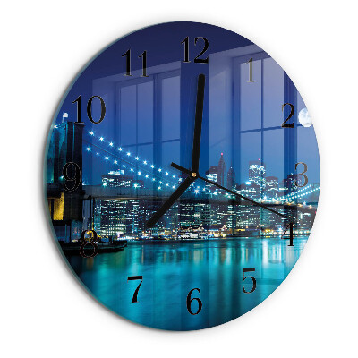 Orologio rotondo Notte dell'orizzonte