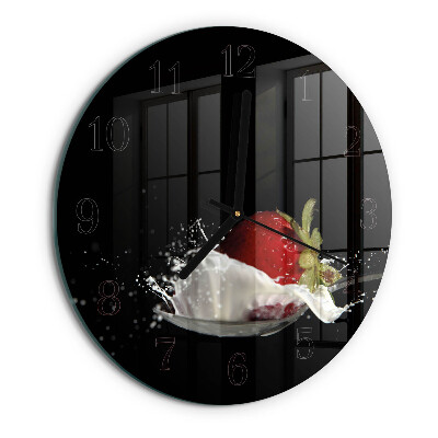 Orologio rotondo Fragola