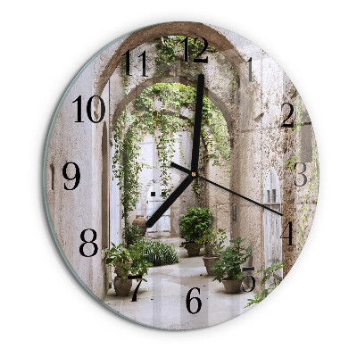 Orologio rotondo Piante da viale