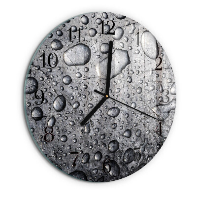 Orologio rotondo Gocce