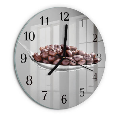 Orologio rotondo Un cucchiaio di caffè