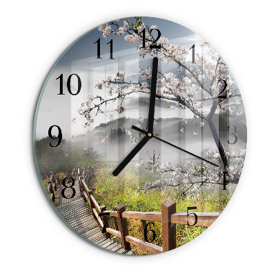 Orologio rotondo Primavera