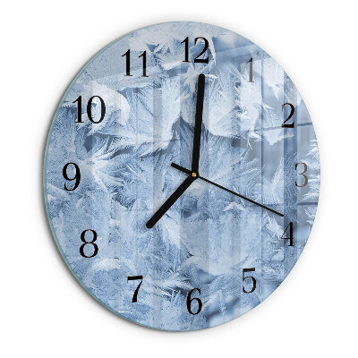 Orologio rotondo Fiocchi di neve