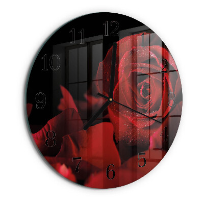 Orologio rotondo Rosa