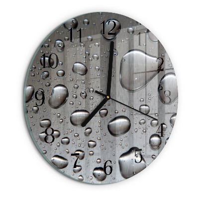 Orologio rotondo Gocce