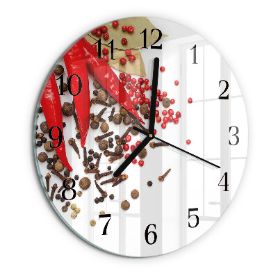 Orologio rotondo Pepe rosso