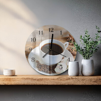 Orologio rotondo Caffè