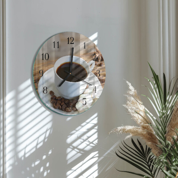 Orologio rotondo Caffè