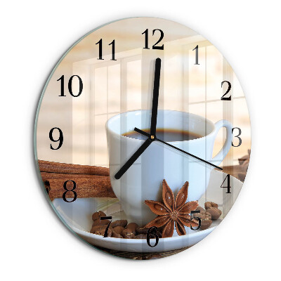 Orologio rotondo Caffè