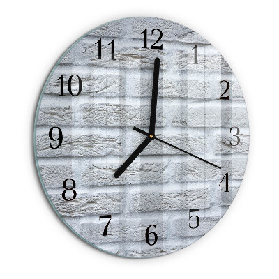 Orologio rotondo Clinker