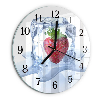 Orologio rotondo Gelato alla fragola