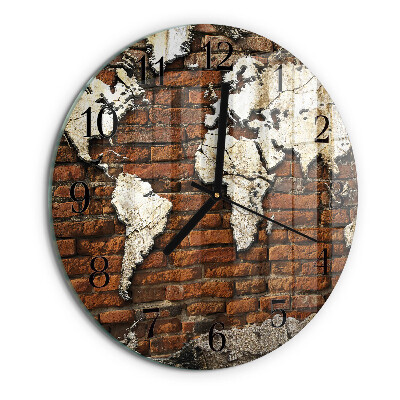 Orologio rotondo Continenti