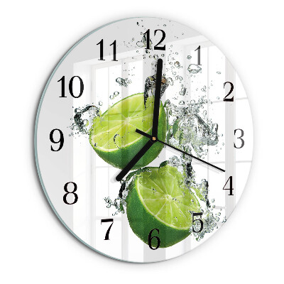 Orologio rotondo Carbonato di calcio