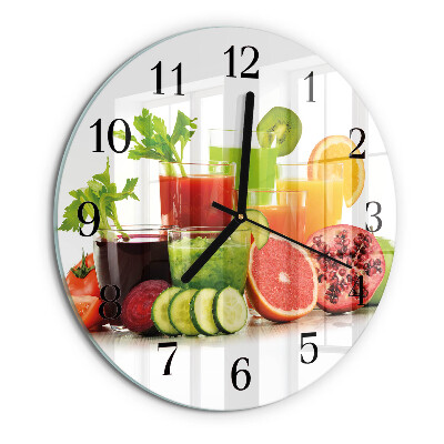 Orologio rotondo Succhi di frutta