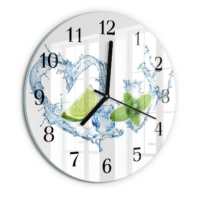 Orologio rotondo Menta