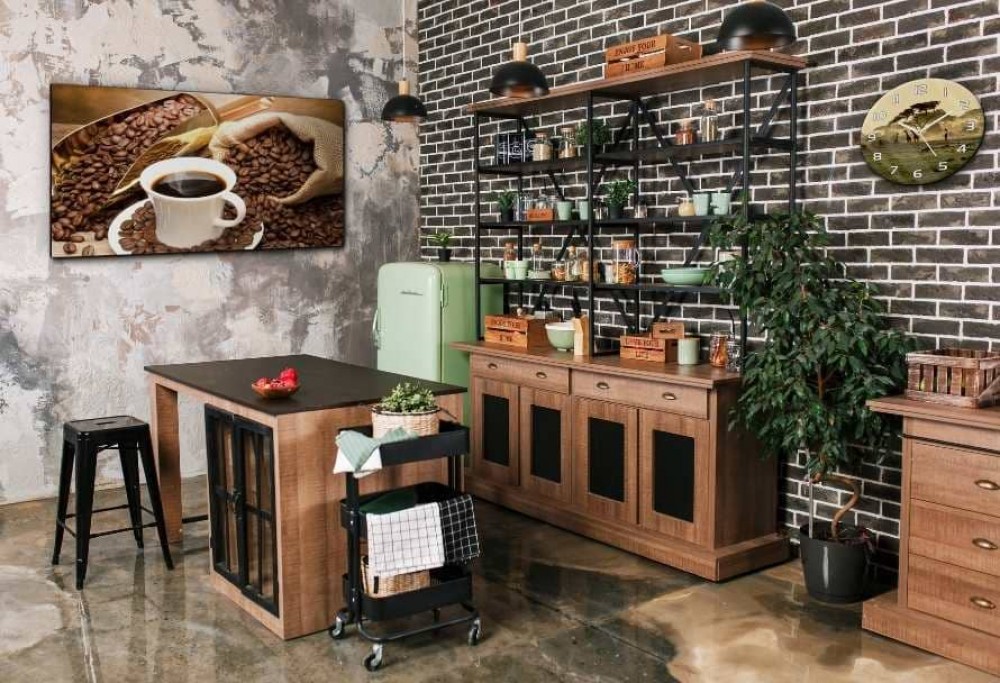 Cucina in stile industriale