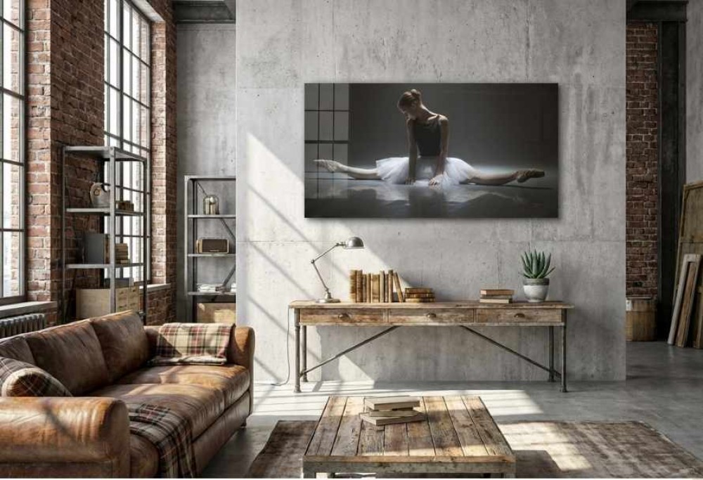 soggiorno in stile loft
