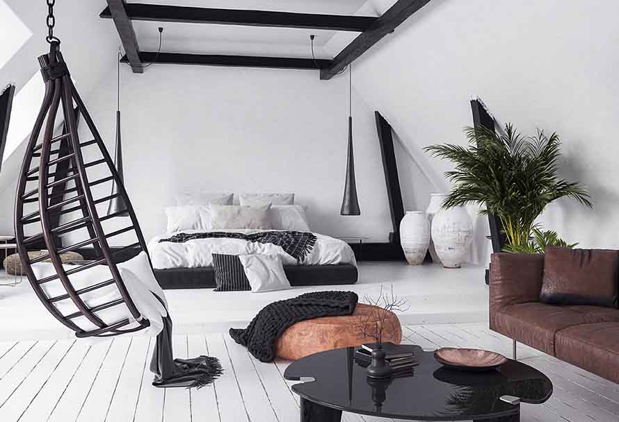 Come conciliare il soggiorno con la camera da letto? Modi intelligenti per garantire il successo del tuo progetto